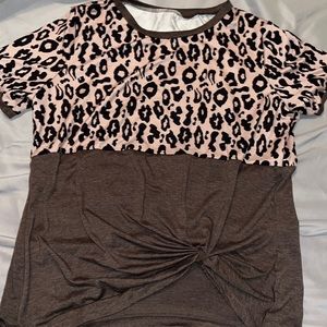 Cheetah Print shirt
